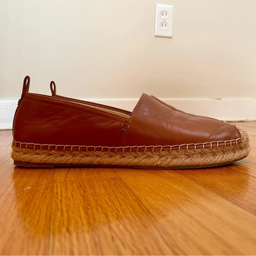 Sam Edelman Krista cognac leather espadrilles - Picture 3 of 8